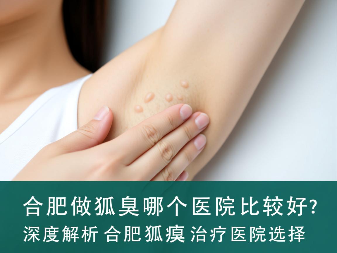 合肥做狐臭哪个医院做比较好？深度解析合肥狐臭治疗医院选择