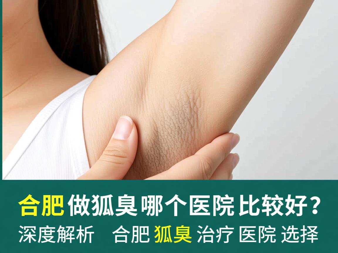 合肥做狐臭哪个医院做比较好？深度解析合肥狐臭治疗医院选择
