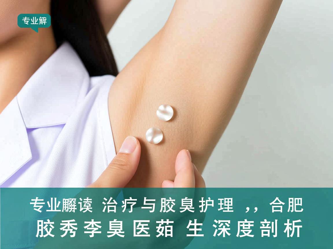 专业解读腋臭治疗与腋臭护理，合肥腋秀李茹医生深度剖析