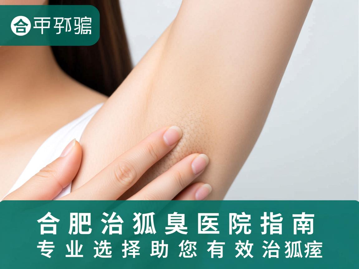 合肥治狐臭医院指南，专业选择助您有效治狐臭
