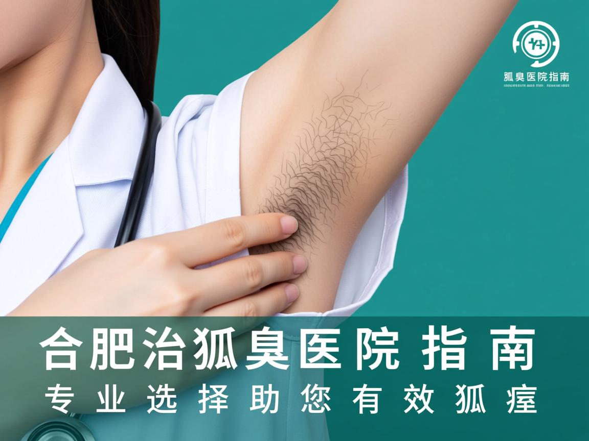 合肥治狐臭医院指南，专业选择助您有效治狐臭