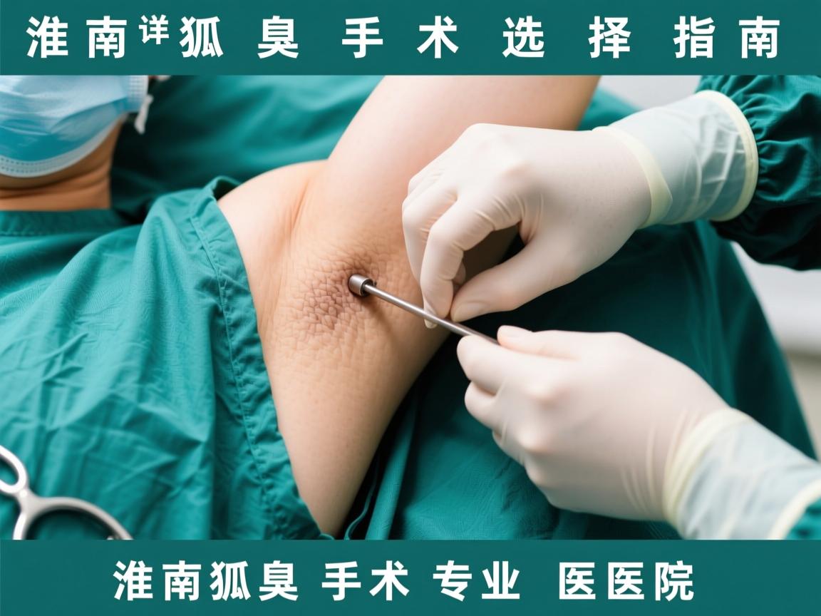 淮南狐臭手术选择指南，详解淮南狐臭手术专业医院