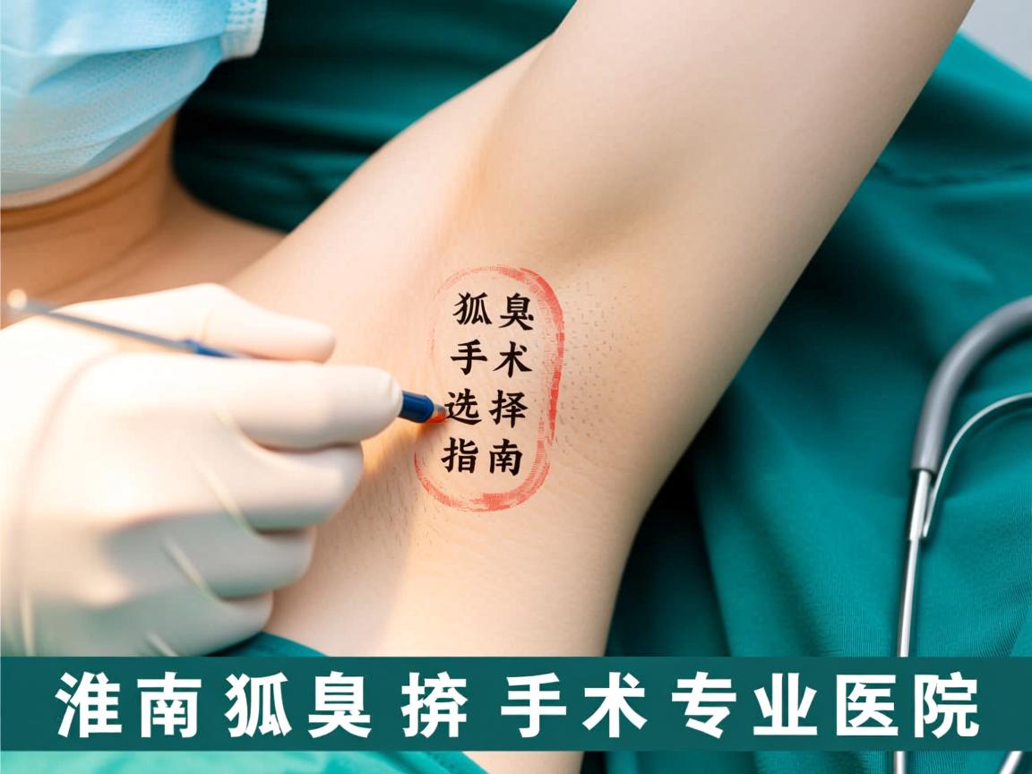 淮南狐臭手术选择指南，详解淮南狐臭手术专业医院