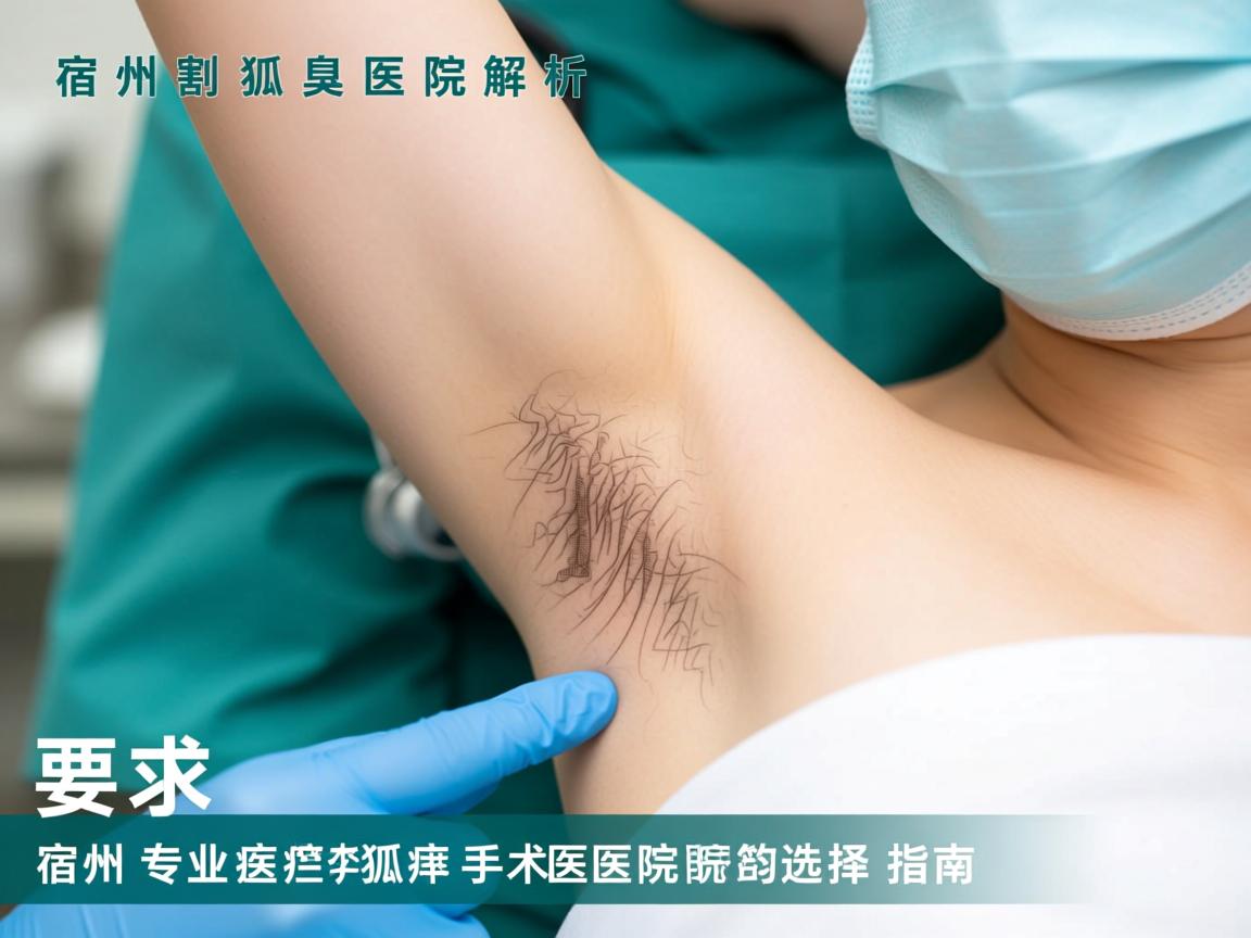 宿州割狐臭医院解析,宿州专业狐臭手术医院的选择指南 宿州割狐臭医院解析,宿州专业狐臭手术医院的选择指南
