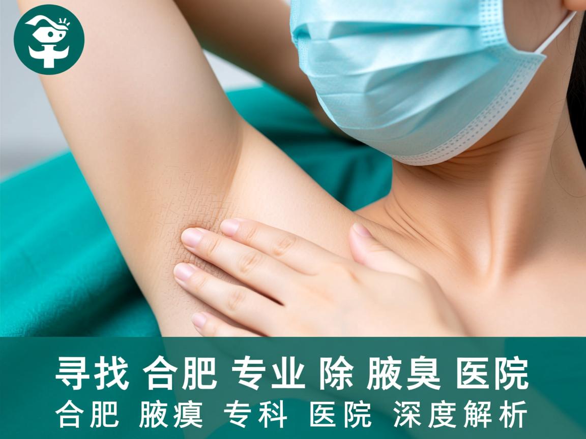 寻找合肥专业除腋臭医院,合肥腋臭专科医院深度解析 寻找合肥专业除腋臭医院,合肥腋臭专科医院深度解析