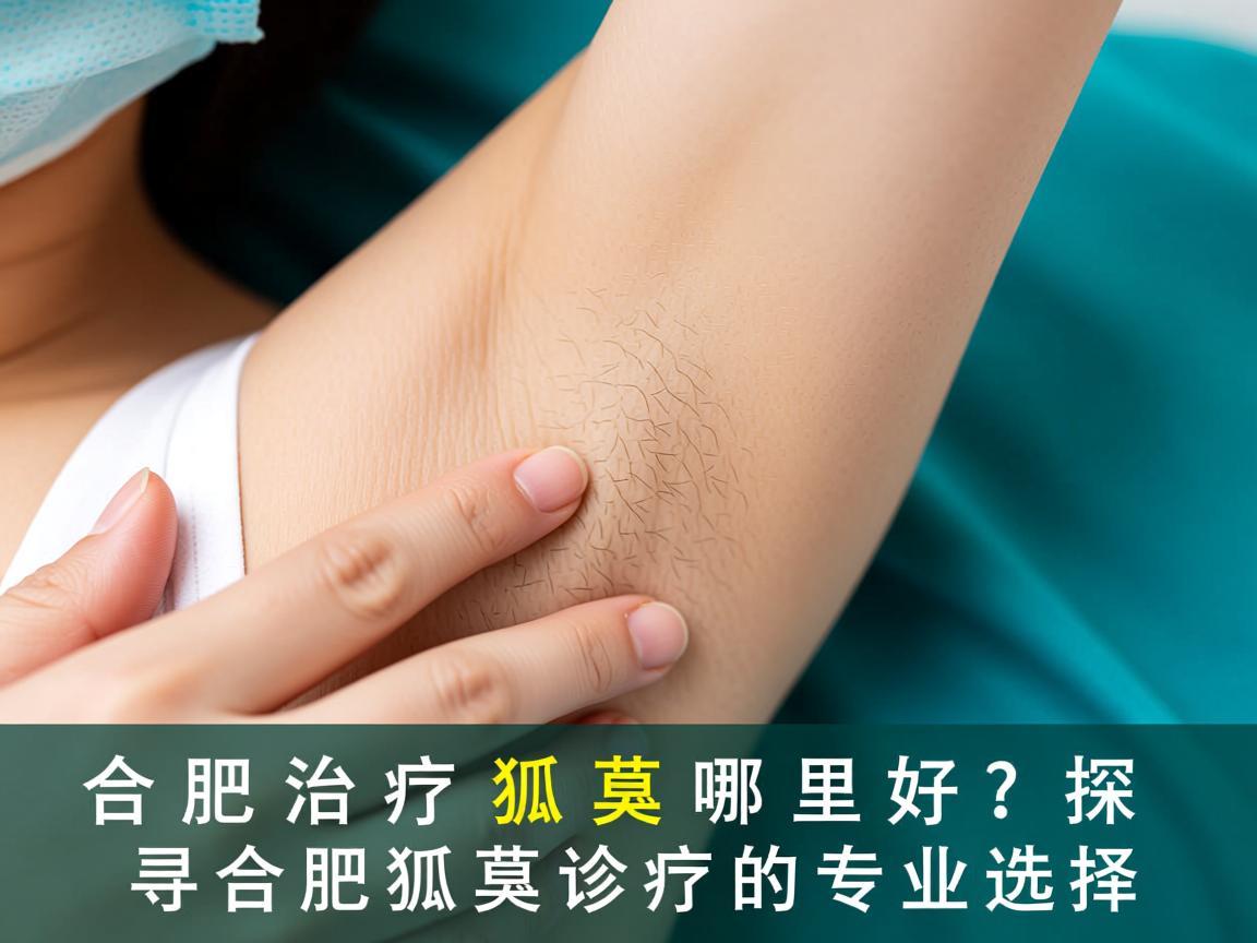 在合肥治疗狐臭哪里好？探寻合肥狐臭诊疗的专业选择