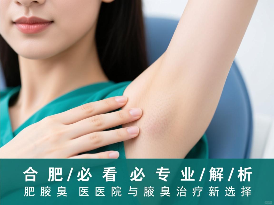 合肥女生必看，专业解析合肥腋臭医院与腋臭治疗新选择
