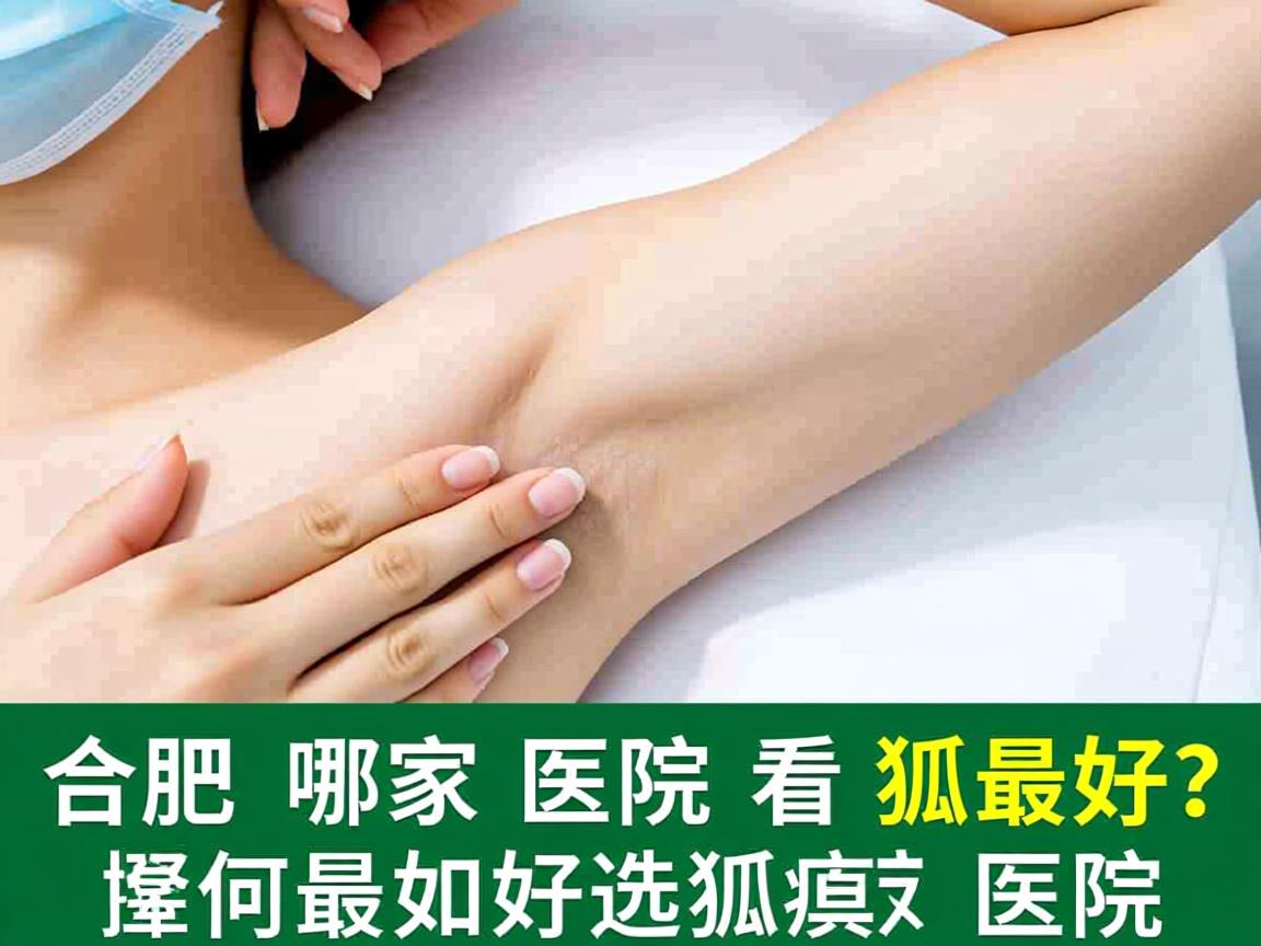合肥哪家医院看狐臭最好？深度解析如何选择最好的狐臭医院