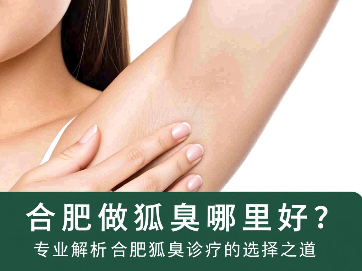 合肥做狐臭哪里好？专业解析合肥狐臭诊疗的选择之道