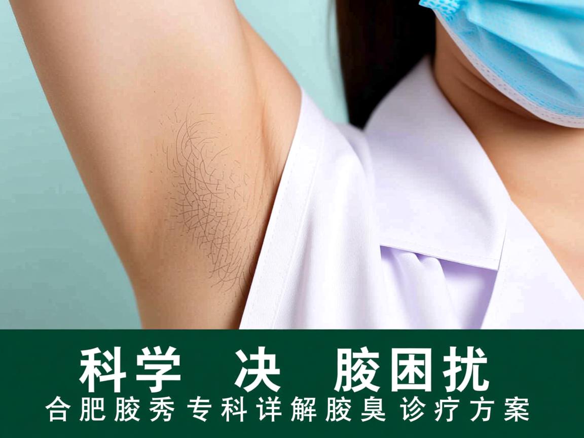 科学解决腋臭困扰,合肥腋秀专科详解腋臭诊疗方案 科学解决腋臭困扰,合肥腋秀专科详解腋臭诊疗方案