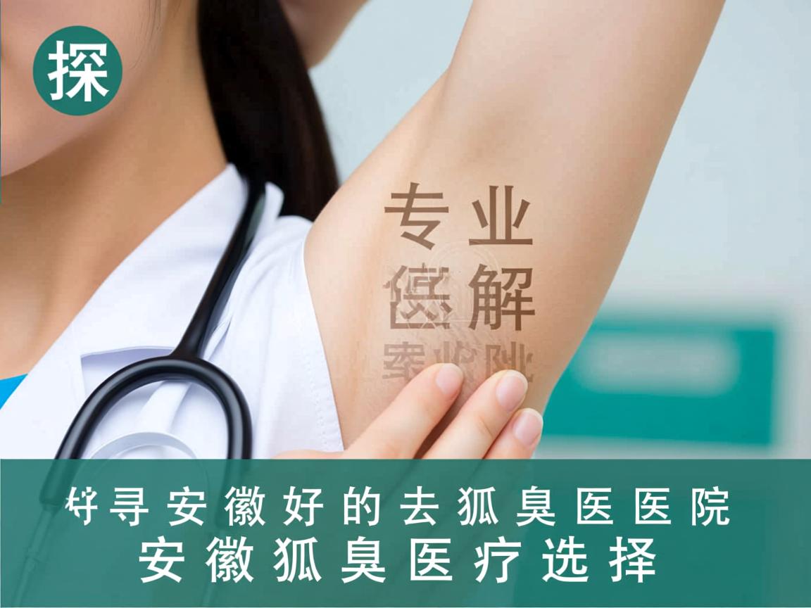 探寻安徽好的去狐臭医院,专业解析安徽狐臭医疗选择 探寻安徽好的去狐臭医院,专业解析安徽狐臭医疗选择