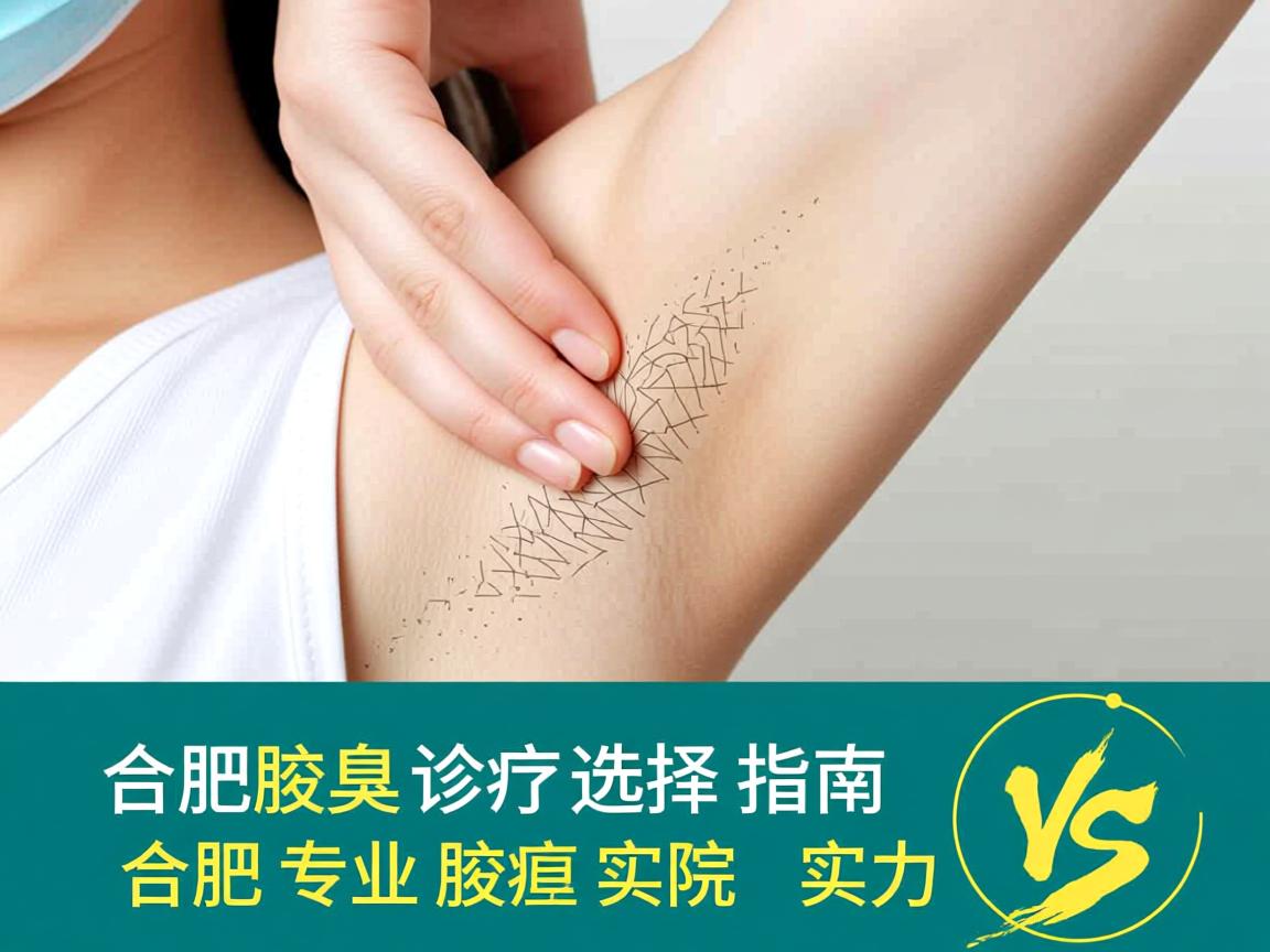 合肥腋臭诊疗选择指南，详解合肥专业腋臭医院的实力对比