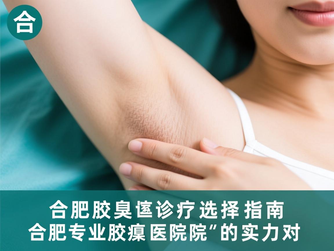 合肥腋臭诊疗选择指南，详解合肥专业腋臭医院的实力对比