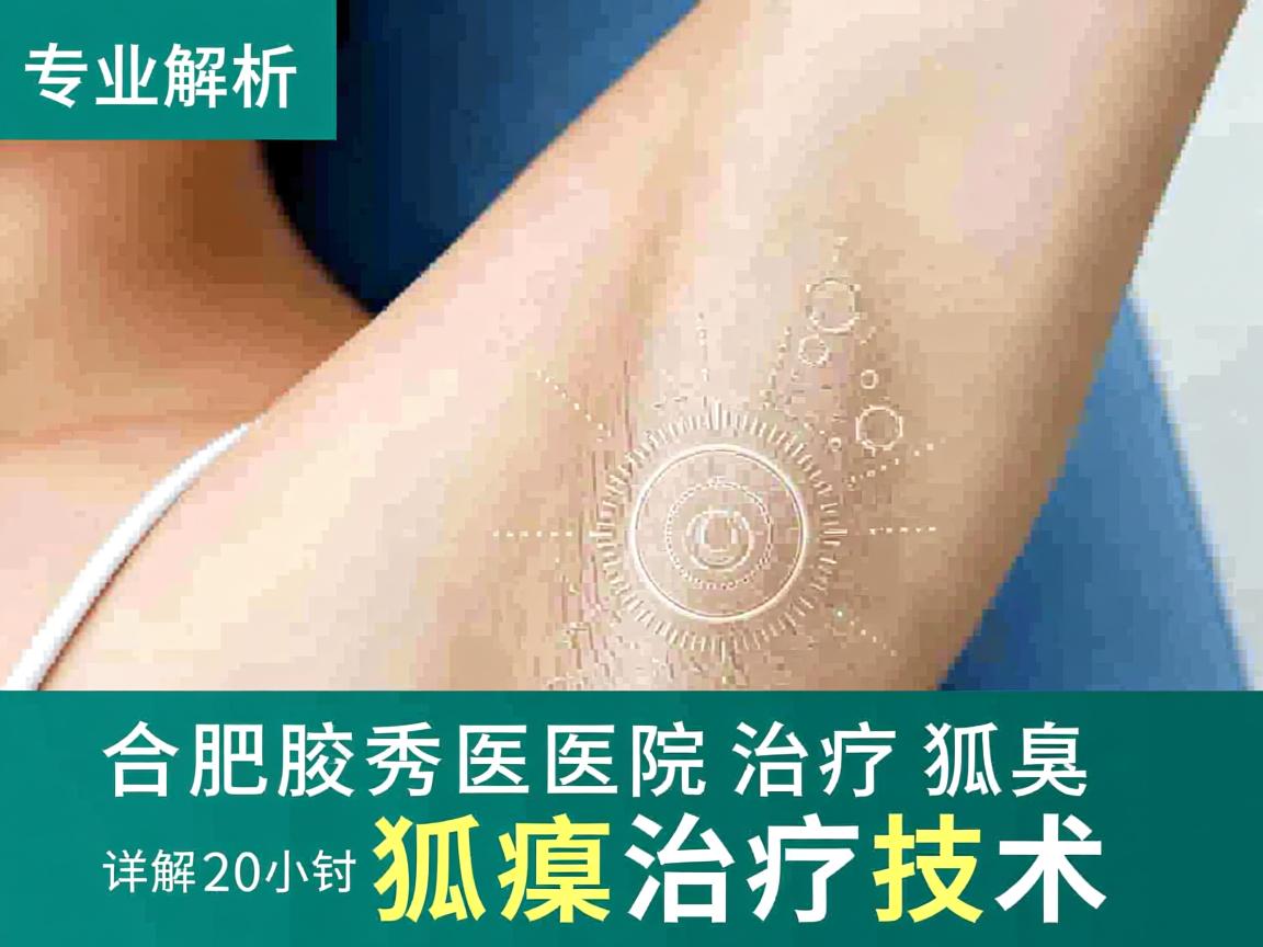 专业解析，合肥腋秀医院治疗狐臭 详解20分钟狐臭治疗技术