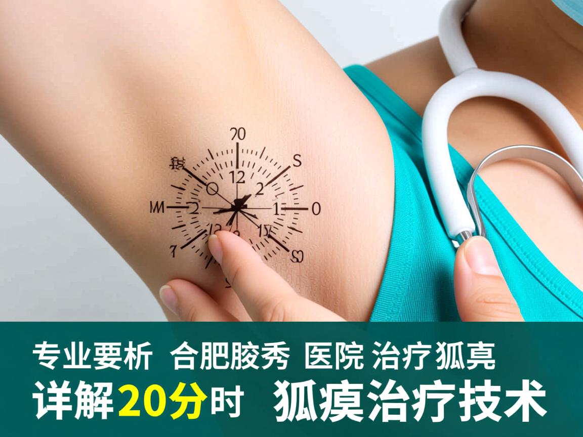 专业解析，合肥腋秀医院治疗狐臭 详解20分钟狐臭治疗技术