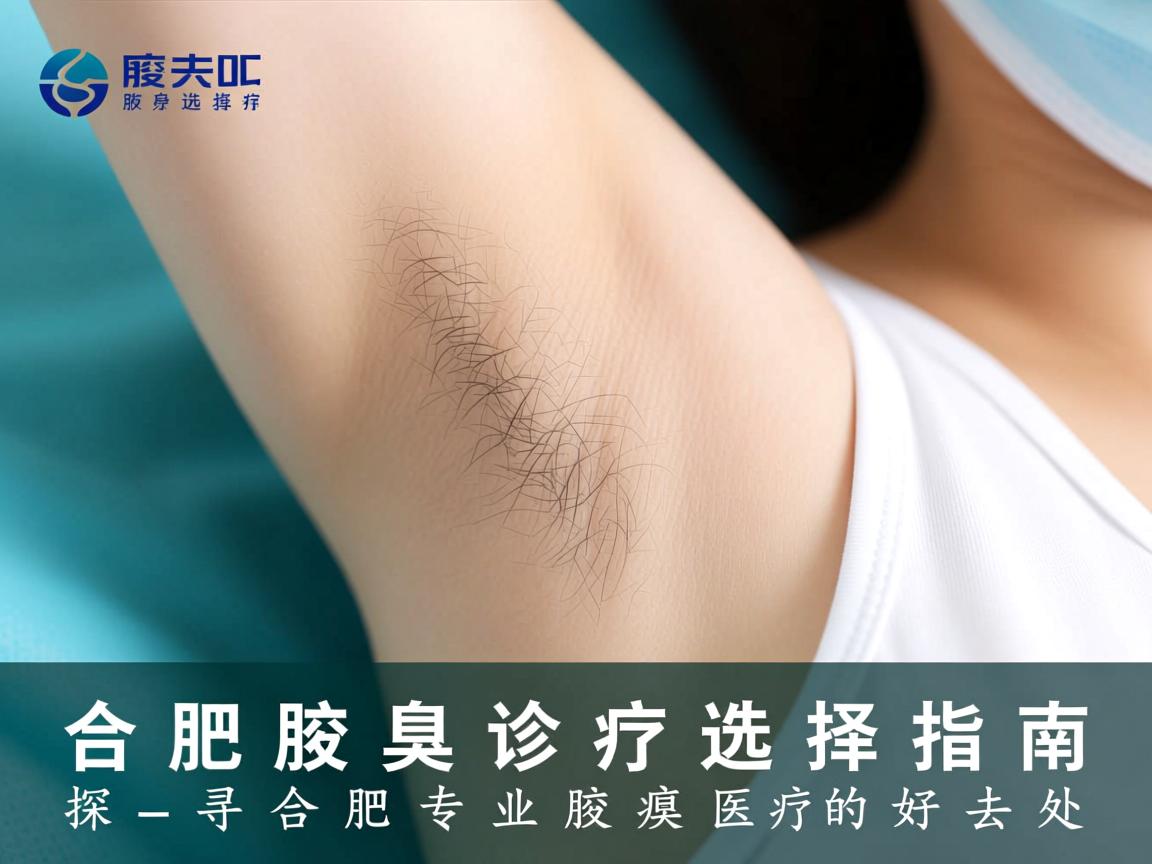 合肥腋臭诊疗选择指南，探寻合肥专业腋臭医疗的好去处