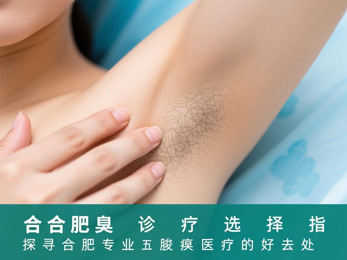 合肥腋臭诊疗选择指南，探寻合肥专业腋臭医疗的好去处