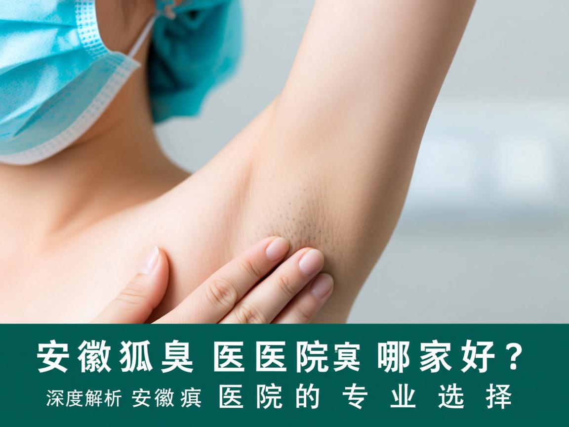 安徽狐臭医院哪家好？深度解析安徽狐臭医院的专业选择