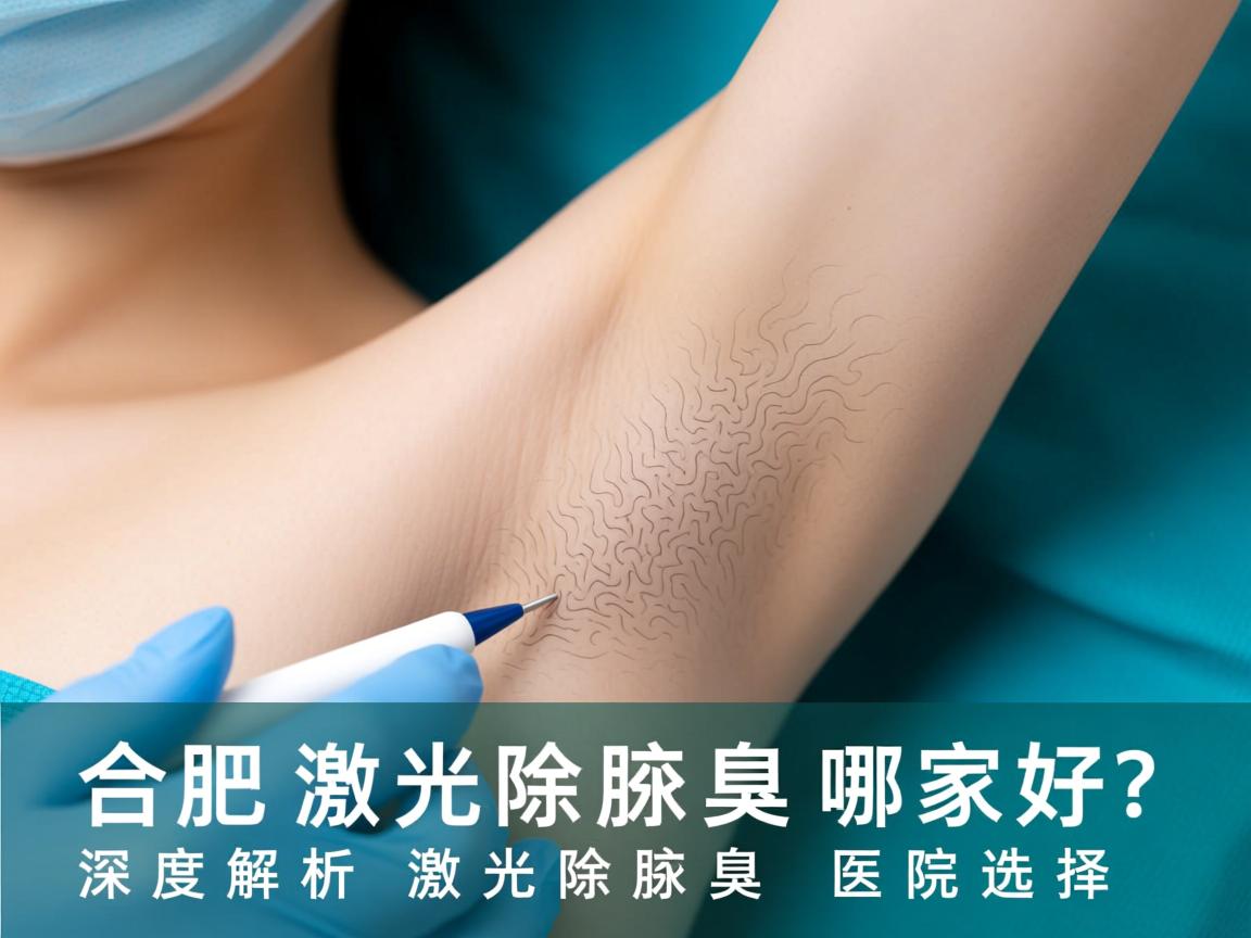 合肥激光除腋臭哪家好？深度解析激光除腋臭医院选择