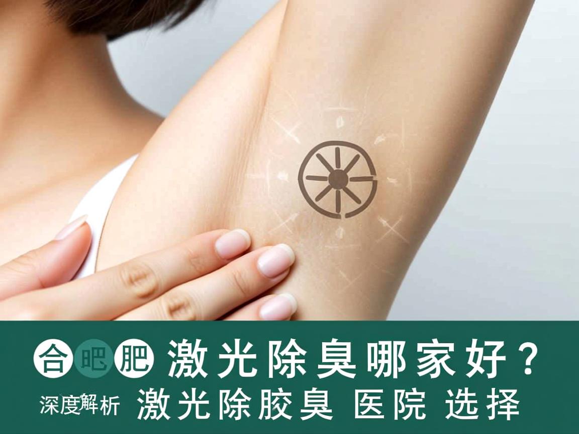 合肥激光除腋臭哪家好？深度解析激光除腋臭医院选择