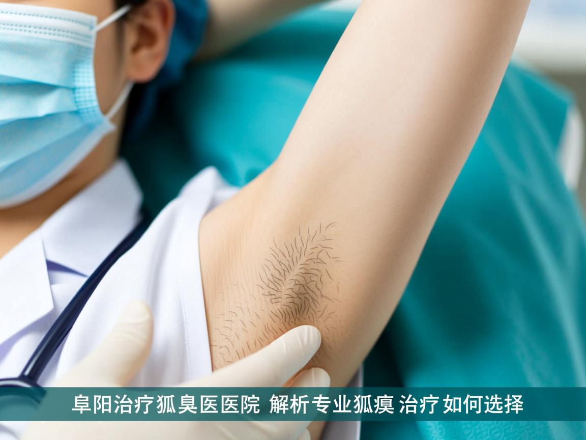 阜阳治疗狐臭医院解析，专业狐臭治疗如何选择