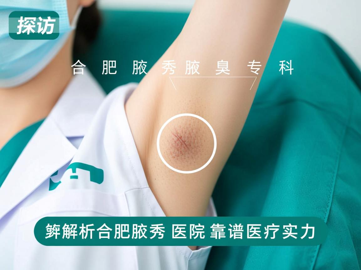 探访合肥腋秀腋臭专科，解析合肥腋秀医院的靠谱医疗实力