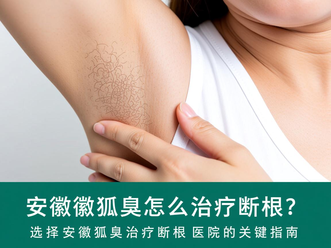 安徽狐臭怎么治疗断根？选择安徽狐臭治疗断根医院的关键指南