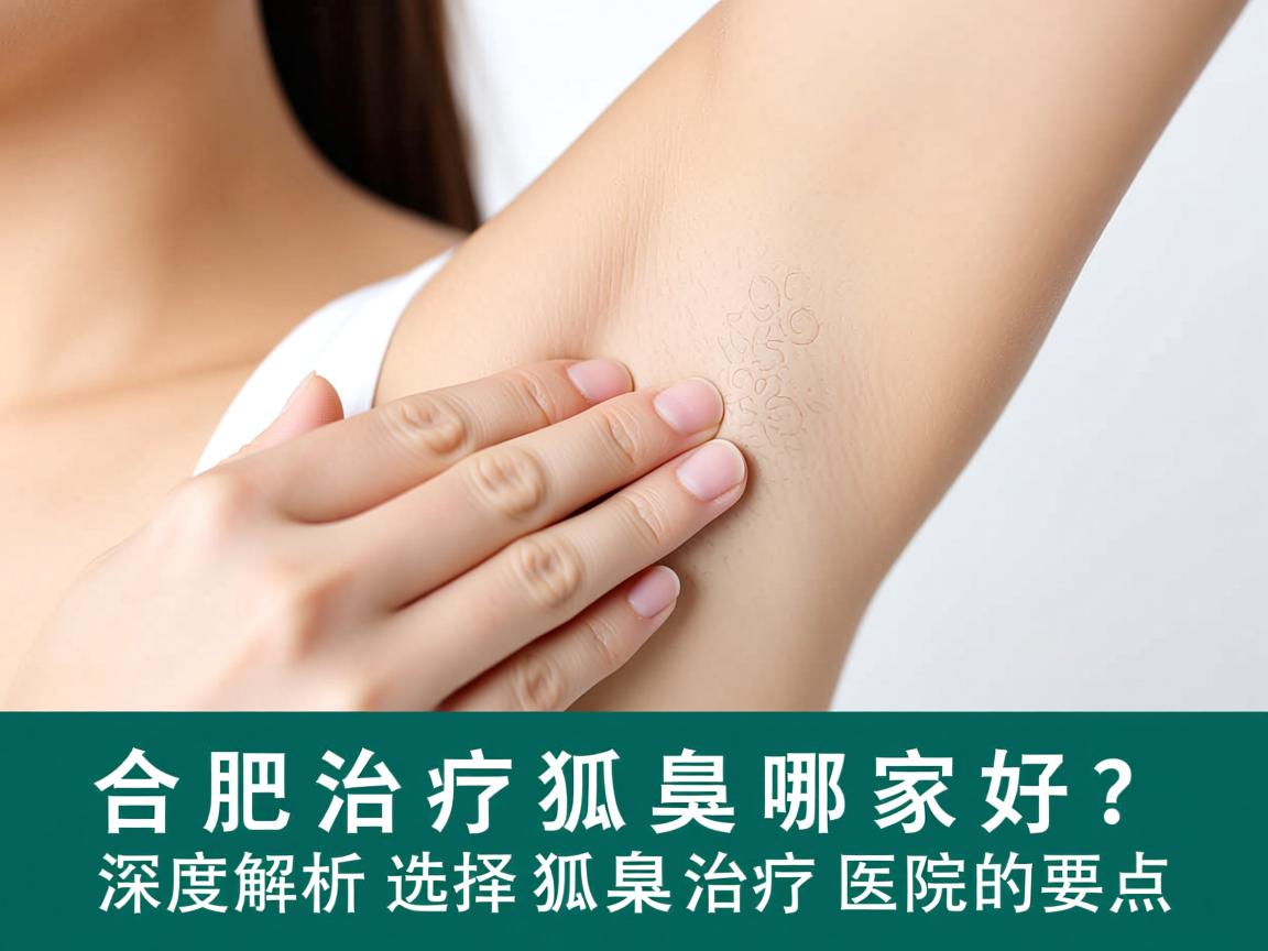 合肥治疗狐臭哪家好？深度解析选择狐臭治疗医院的要点