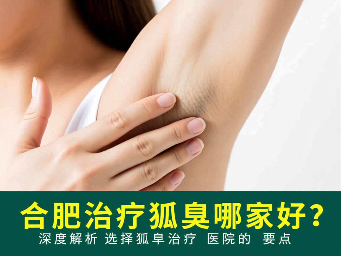 合肥治疗狐臭哪家好？深度解析选择狐臭治疗医院的要点