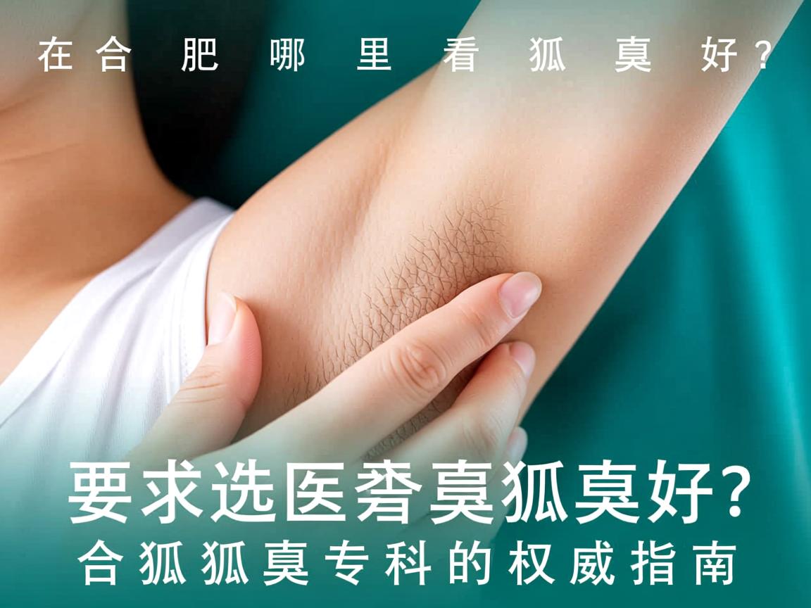 在合肥哪里看狐臭好？选择合肥狐臭专科的权威指南