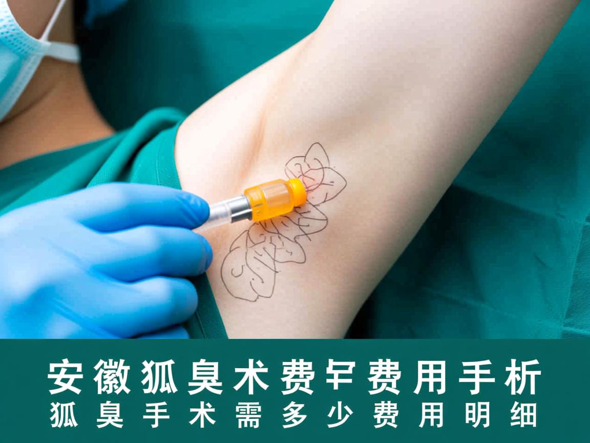 安徽狐臭手术费用解析，狐臭手术需要多少费用明细