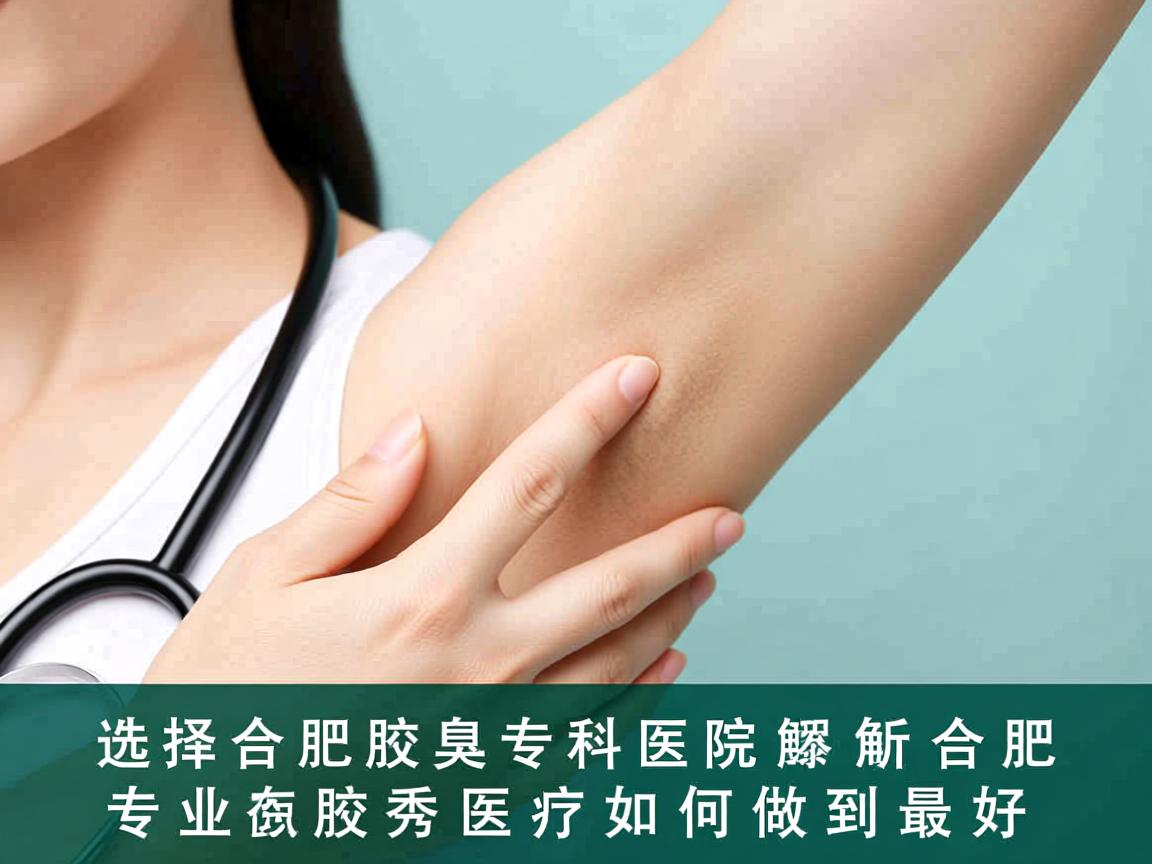 选择合肥腋臭专科医院，解析合肥专业腋秀医疗如何做到最好