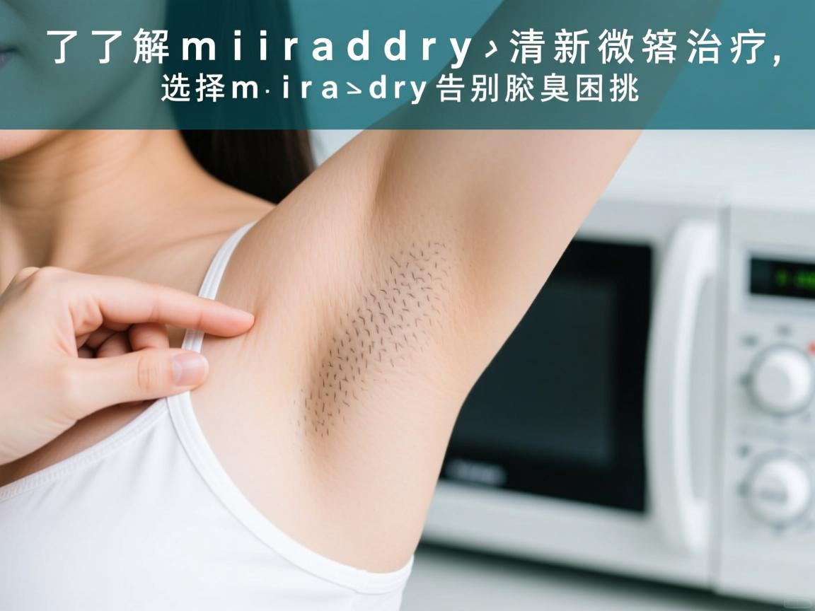 了解miradry清新微波治疗，选择miradry告别腋臭困扰