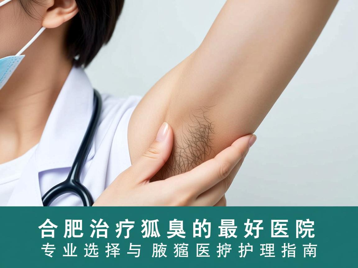 合肥治疗狐臭的最好医院，专业选择与腋臭医疗护理指南