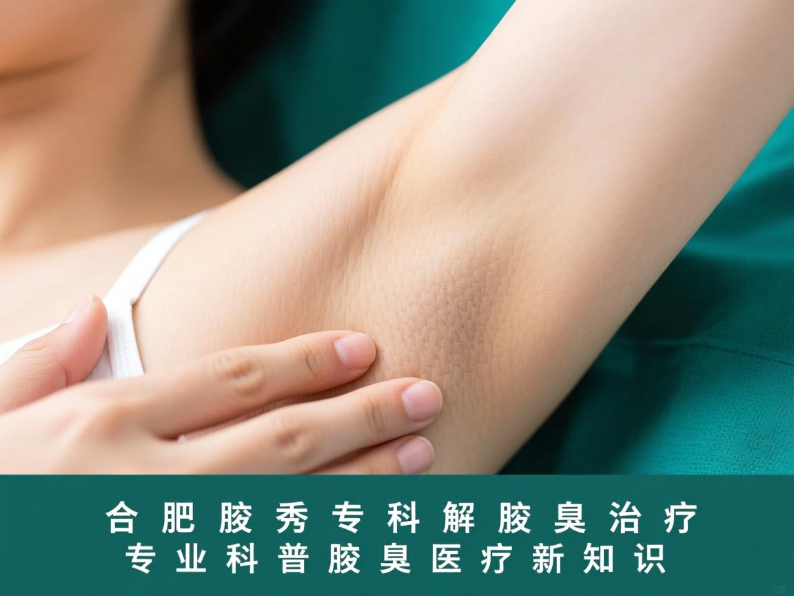 合肥腋秀专科解析腋臭治疗，专业科普腋臭医疗新知识