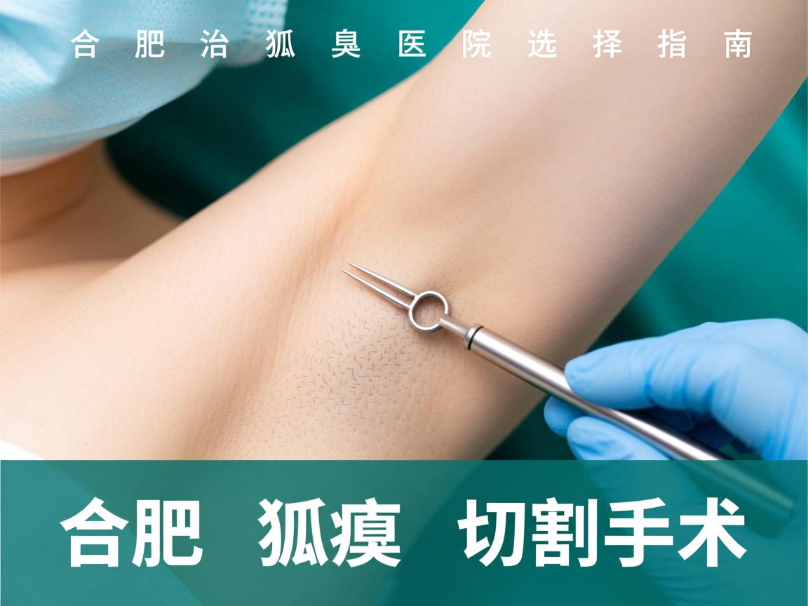 合肥治疗狐臭医院选择指南，详解合肥狐臭切割手术