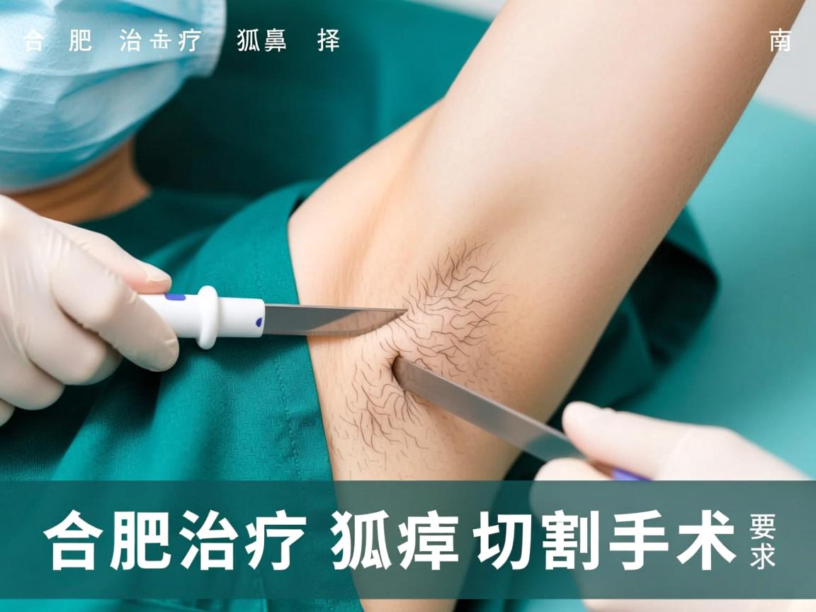 合肥治疗狐臭医院选择指南，详解合肥狐臭切割手术
