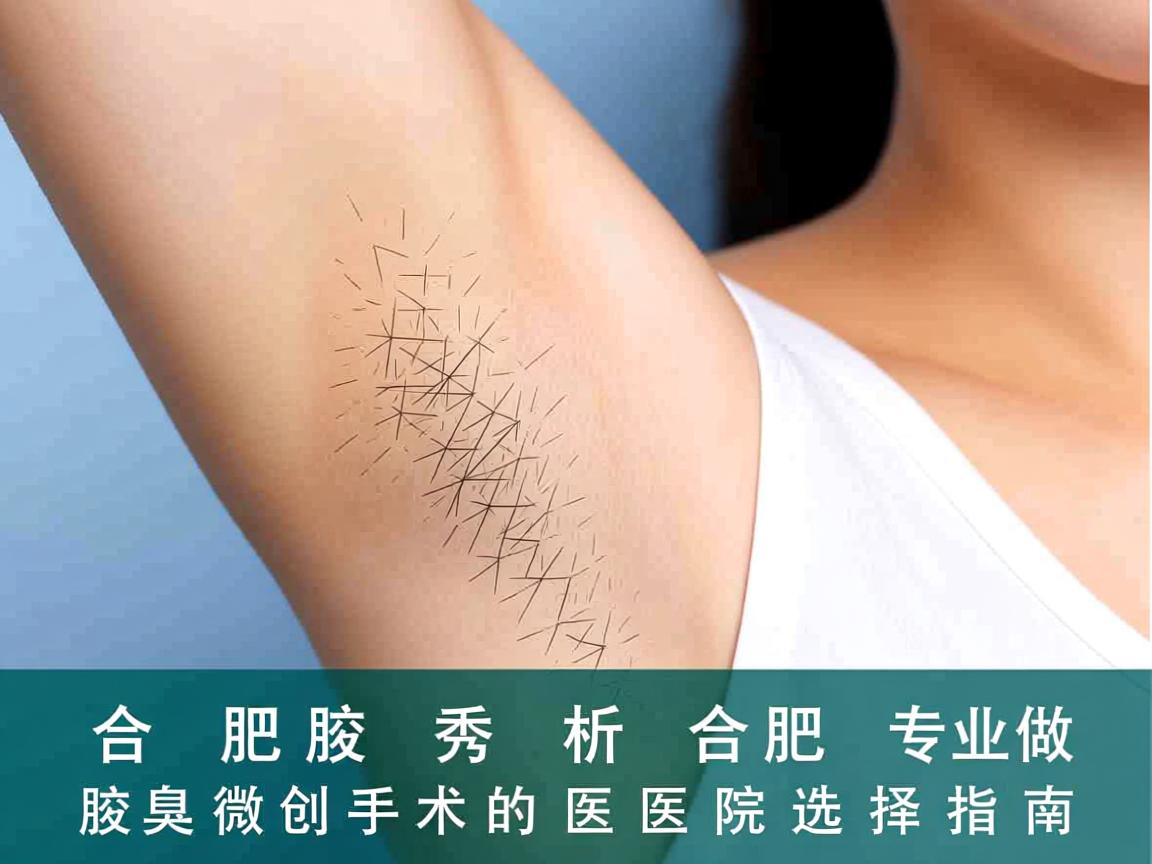 合肥腋秀解析，合肥专业做腋臭微创手术的医院选择指南