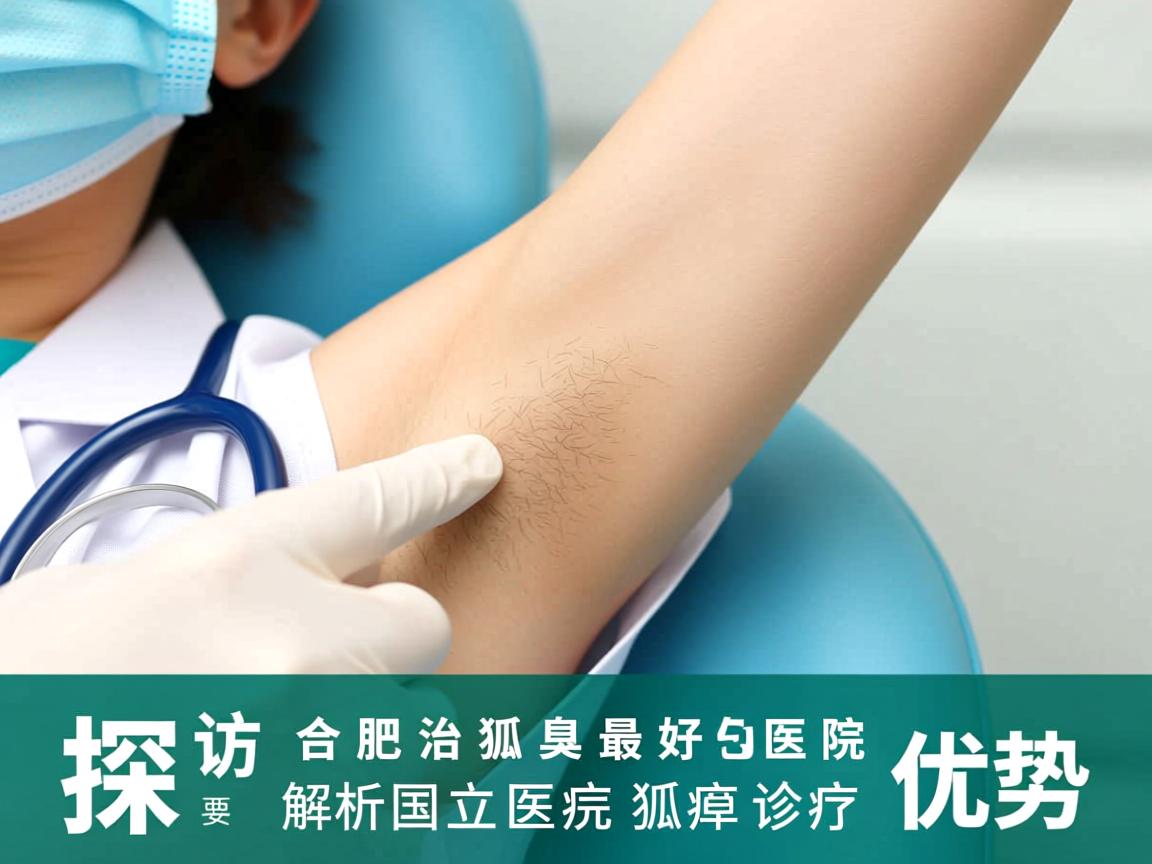 探访合肥治狐臭最好医院，解析国立医院狐臭诊疗优势