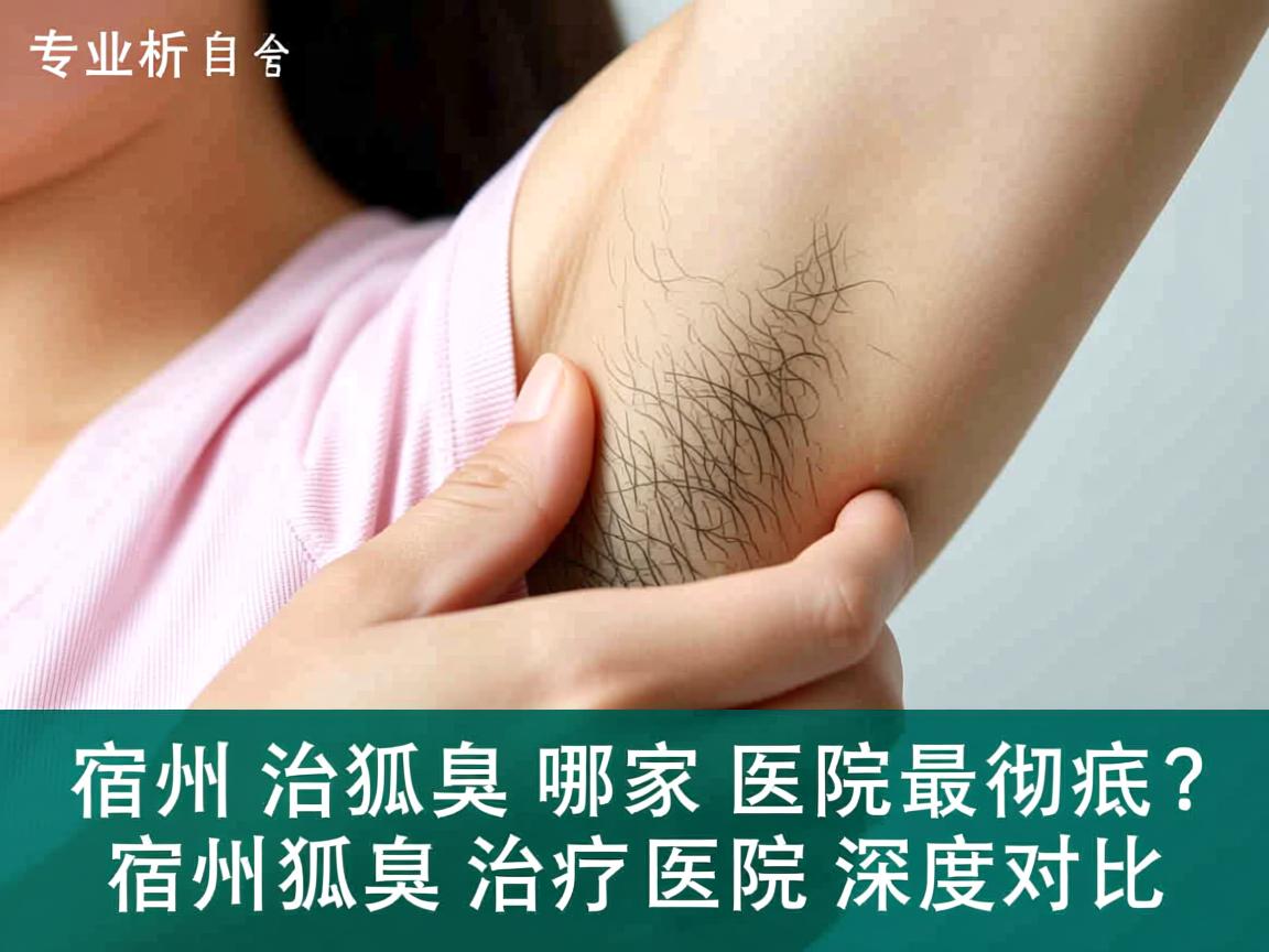 专业解析，宿州治狐臭哪家医院最彻底？宿州狐臭治疗医院深度对比