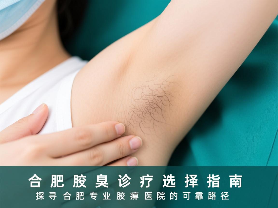 合肥腋臭诊疗选择指南，探寻合肥专业腋臭医院的可靠路径