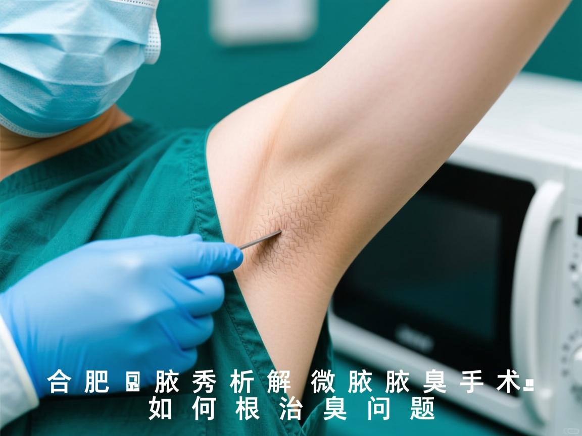 合肥腋秀解析，微波腋臭手术如何根治腋臭问题