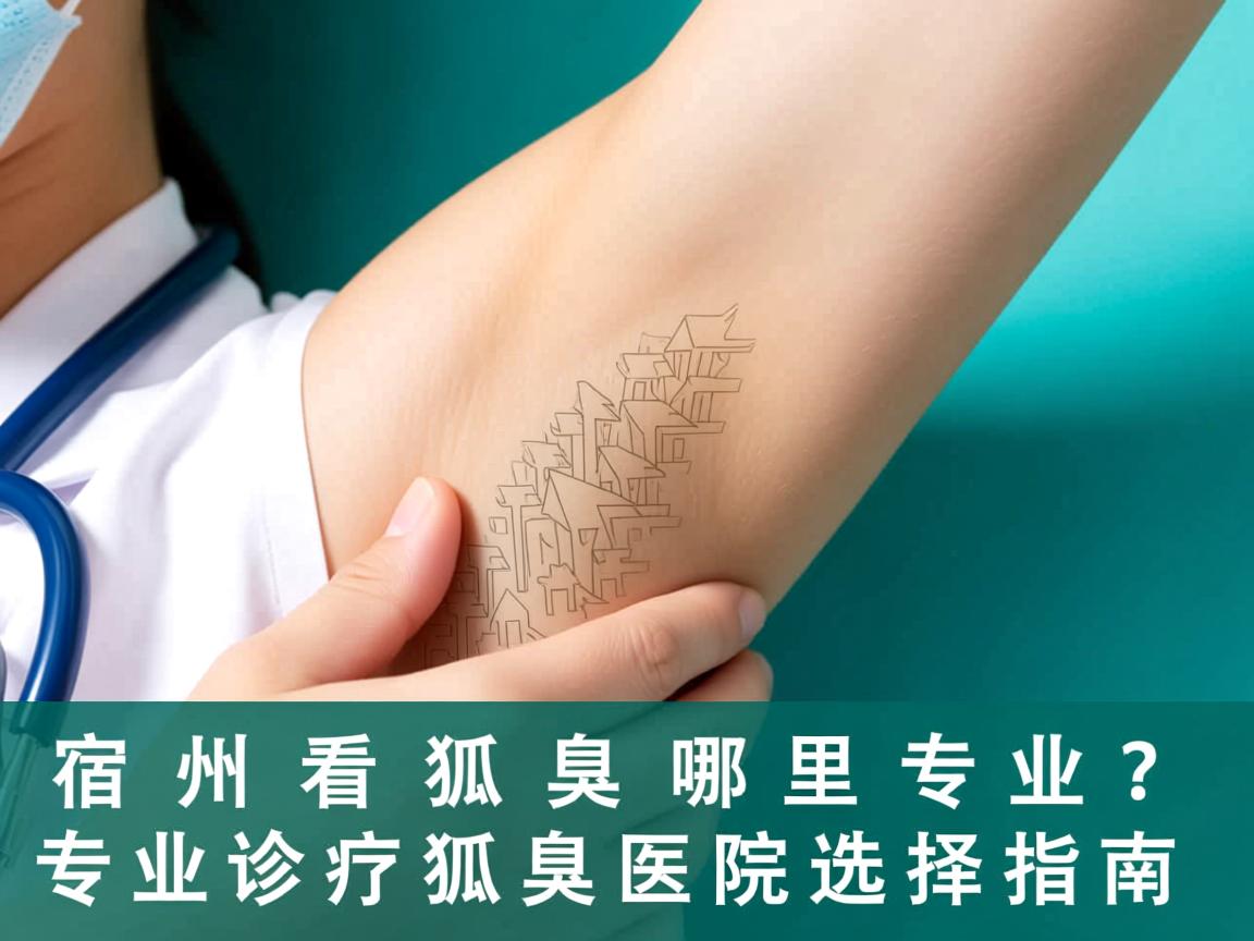 宿州看狐臭哪里专业？专业诊疗狐臭医院选择指南