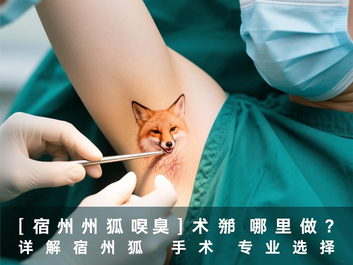 宿州狐臭手术哪里做？详解宿州狐臭手术专业选择