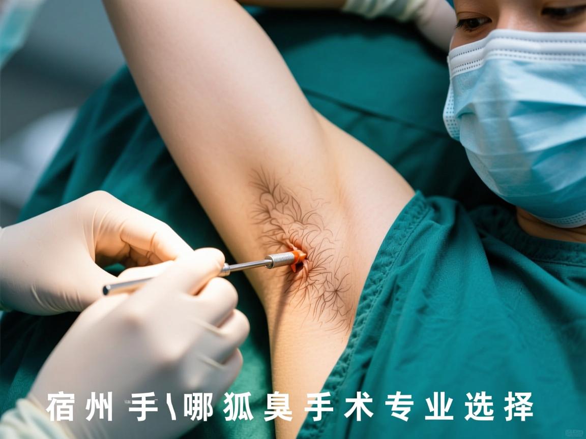 宿州狐臭手术哪里做？详解宿州狐臭手术专业选择