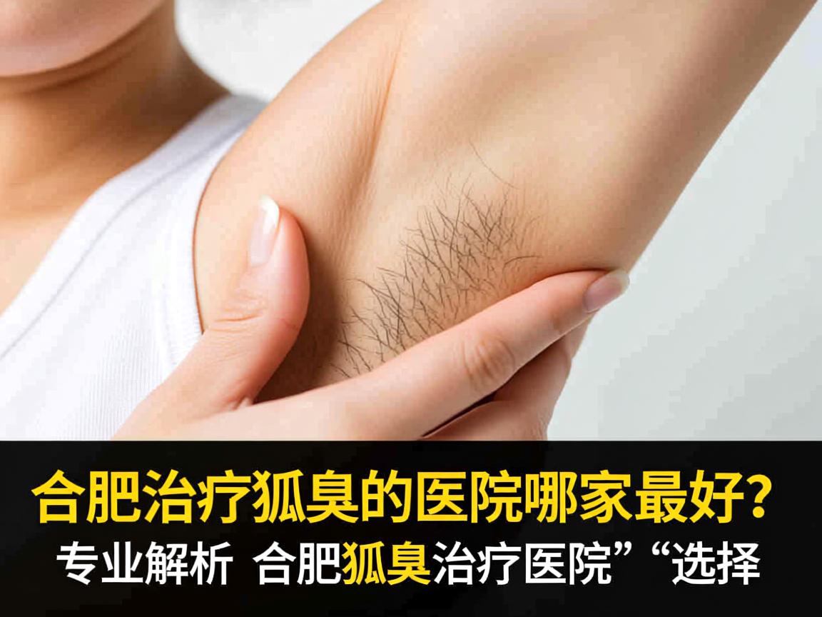 合肥治疗狐臭的医院哪家最好？专业解析合肥狐臭治疗医院的选择