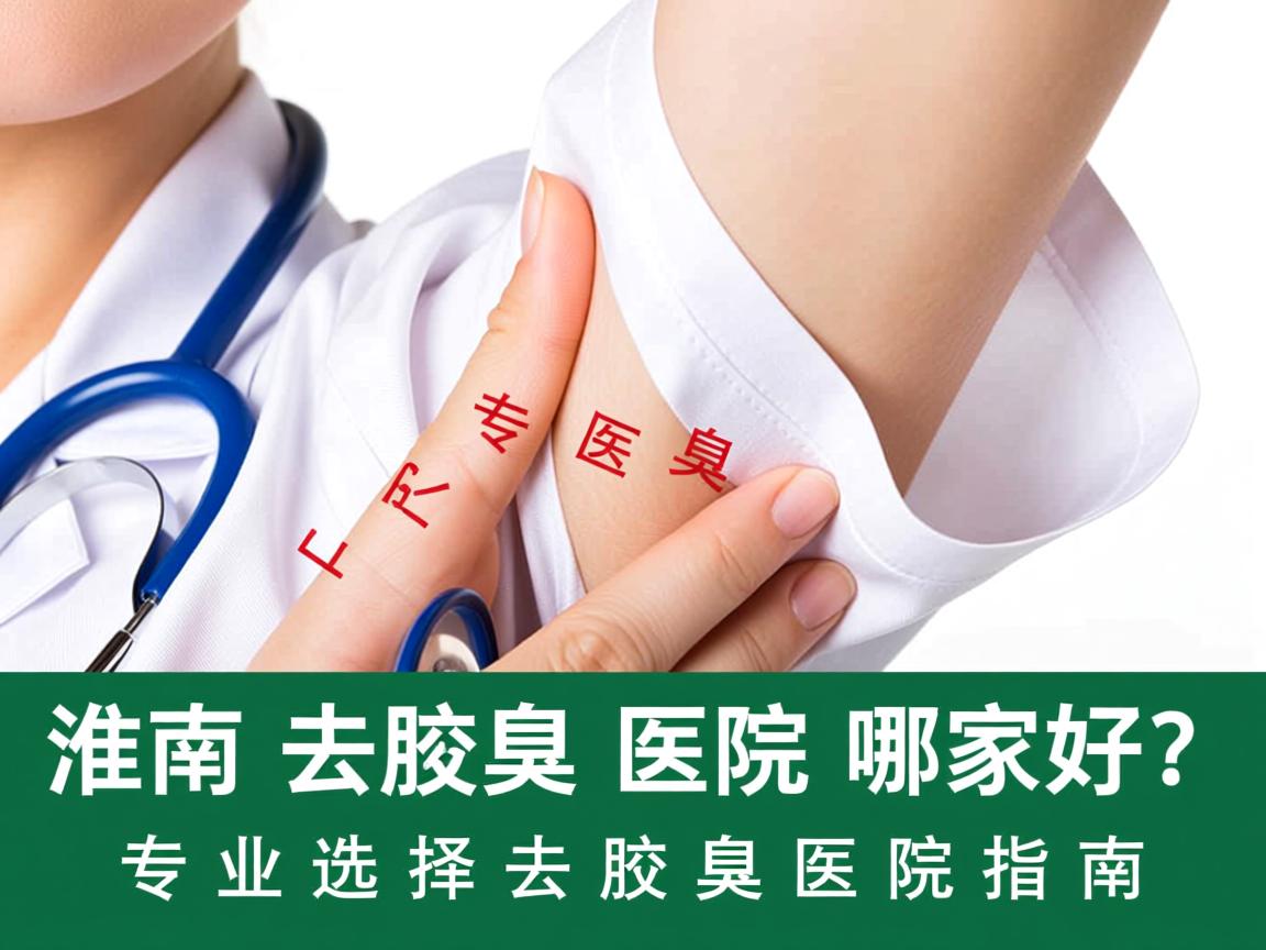 淮南去腋臭医院哪家好？专业选择去腋臭医院指南