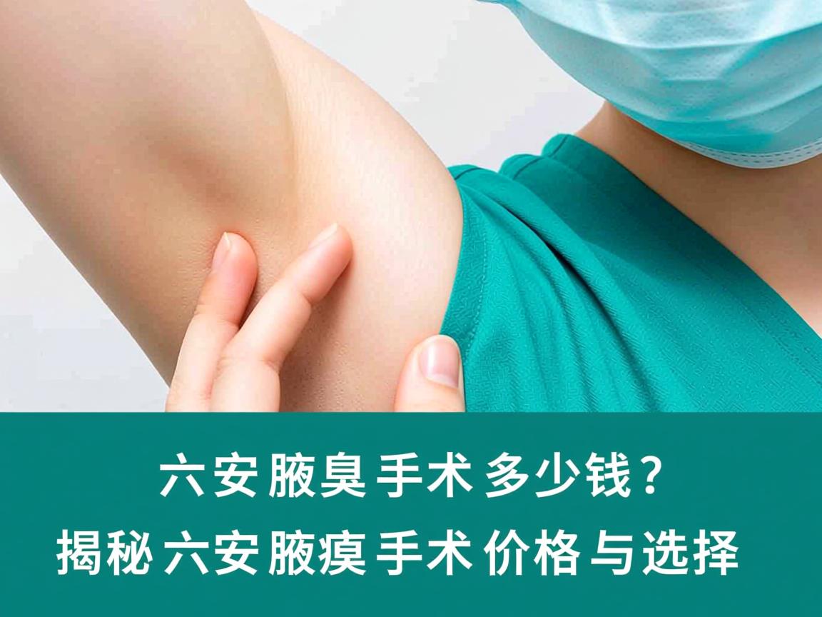 六安腋臭手术多少钱?揭秘六安腋臭手术价格与选择 六安腋臭手术多少钱?揭秘六安腋臭手术价格与选择