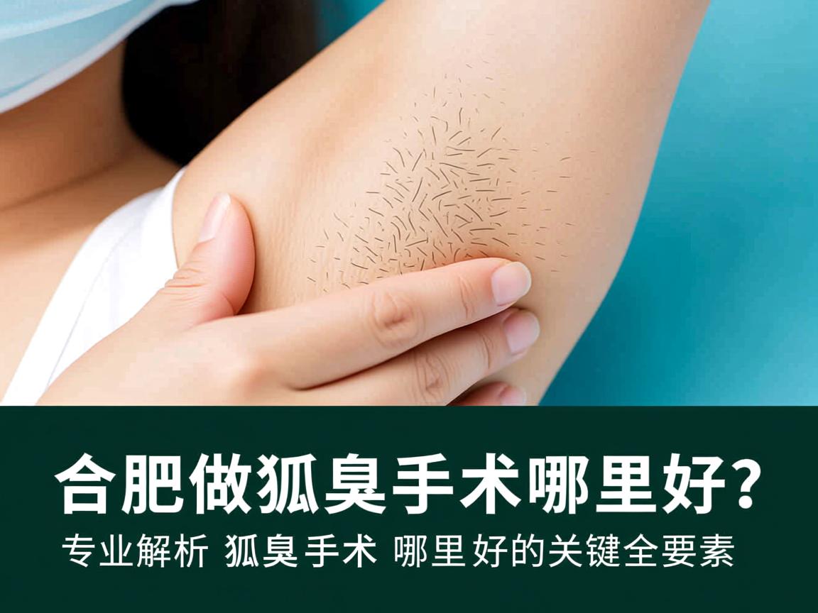 合肥做狐臭手术哪里好?专业解析狐臭手术哪里好的关键要素 合肥做狐臭手术哪里好?专业解析狐臭手术哪里好的关键要素