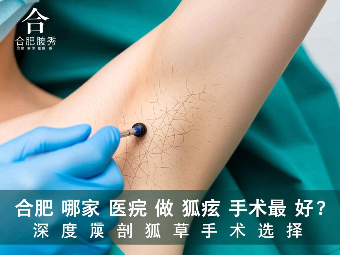 合肥腋秀解析，合肥哪家医院做狐臭手术最好？深度剖析狐臭手术选择